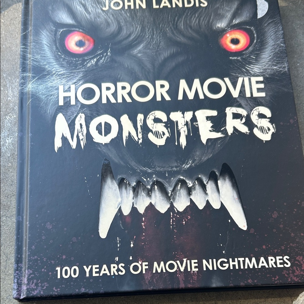 Horror Movie Monsters Book